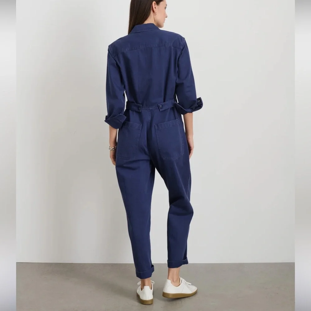 Alex Mill Navy midnight blue Jumpsuit small - Picture 6 of 13